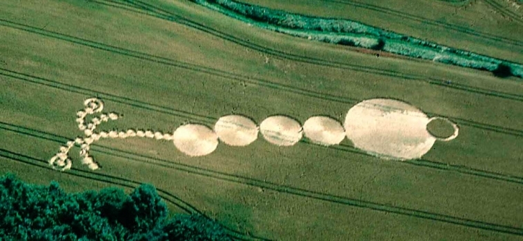 La verdadera historia de los misteriosos círculos de las cosechas en el Reino Unido